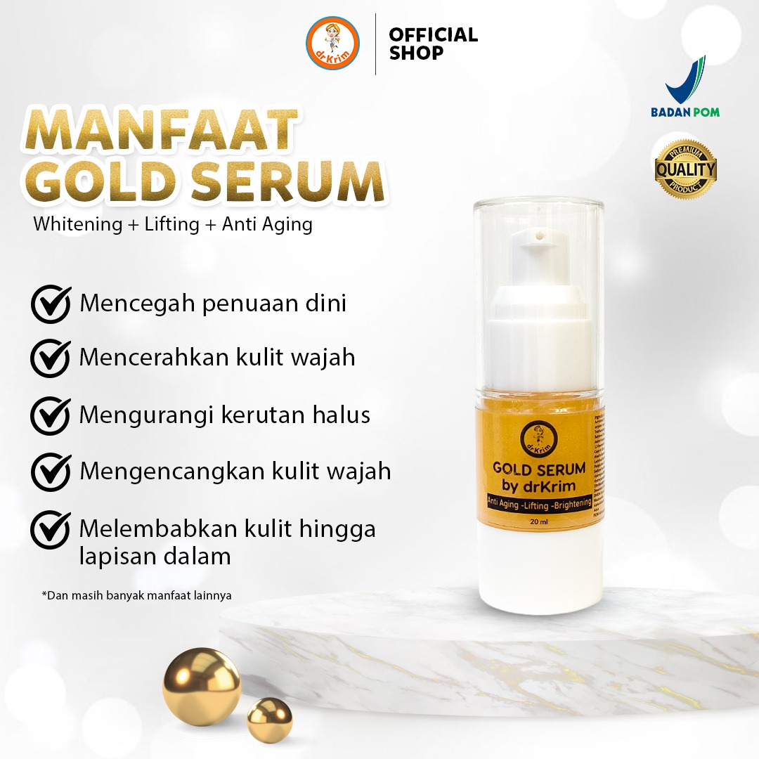 Gold Serum by drKrim - Gambar 2